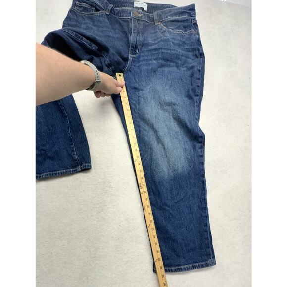 LANE BRYANT Womens 16 Signature Fit Flex Magic Waistband Mid Rise Boyfriend - Picture 4 of 8